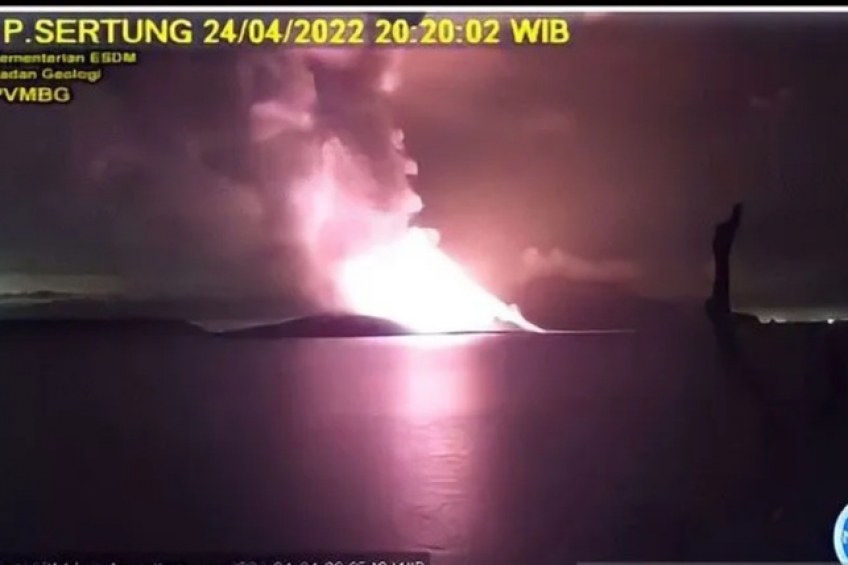 Alamak! Status Gunung Anak Krakatau Siaga